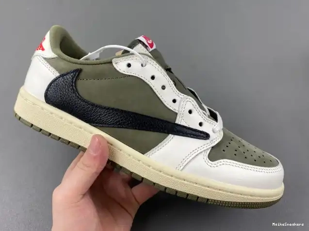 MaikeSneakers SCOTT JORDAN AIR X DM7866-200 TRAVIS 1 MEDIUM LOW OG OLIVE 0402